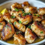 Air Fryer Lemon Chicken Bites