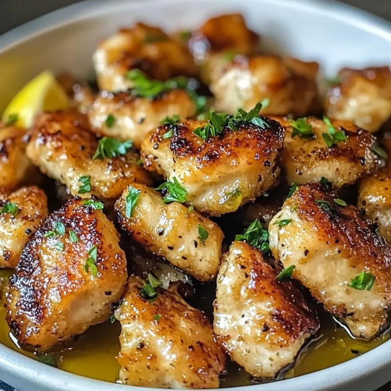 Air Fryer Lemon Chicken Bites