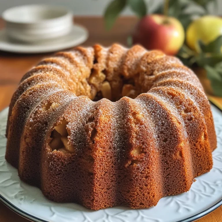 Apple Cider Bundt Cake