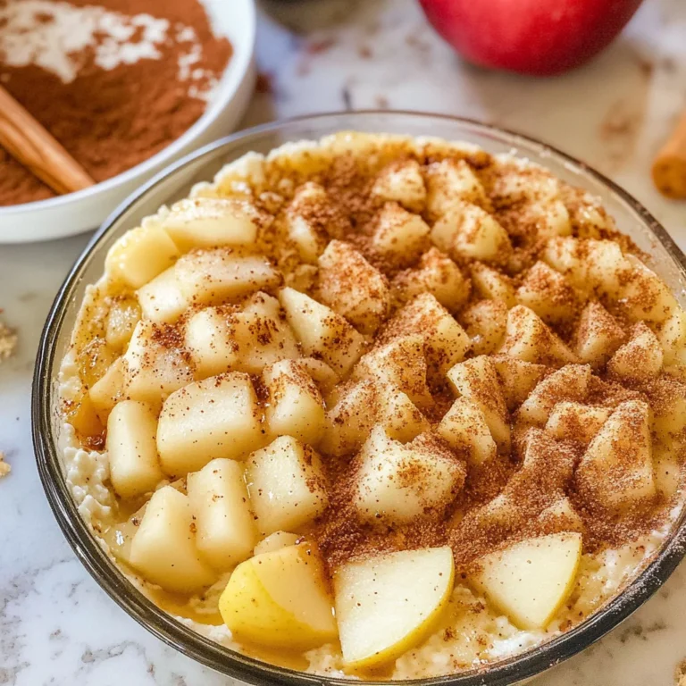 Apple Cinnamon Cottage Cheese Bake