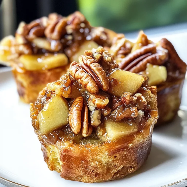 Apple Pecan French Toast Cups