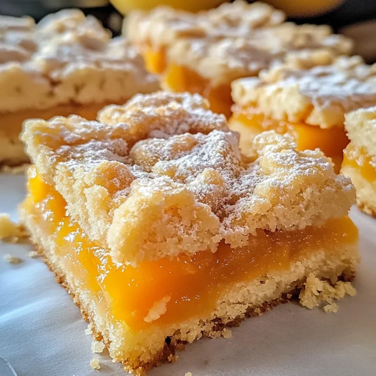 Apricot Shortbread Bars Recipe