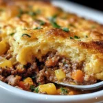 Cheddar Bay Ground Beef Cobbler