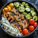 Chicken Tzatziki Bowls