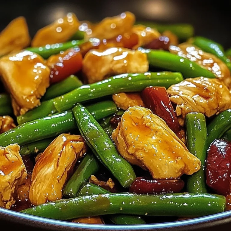 Chicken and Green Bean Stir-Fry: Quick and Delicious Dinner!