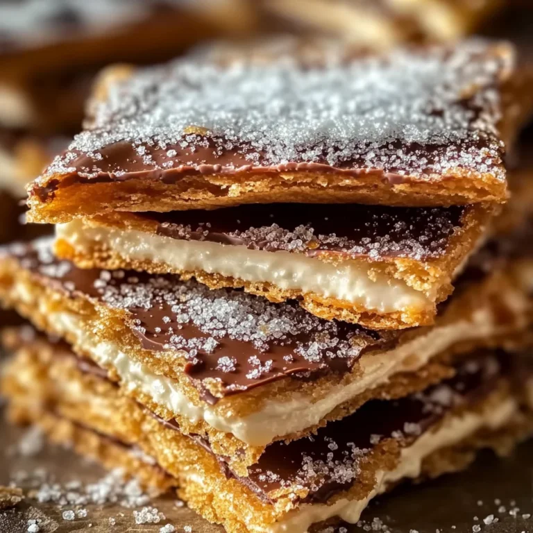 Churro Saltine Toffee