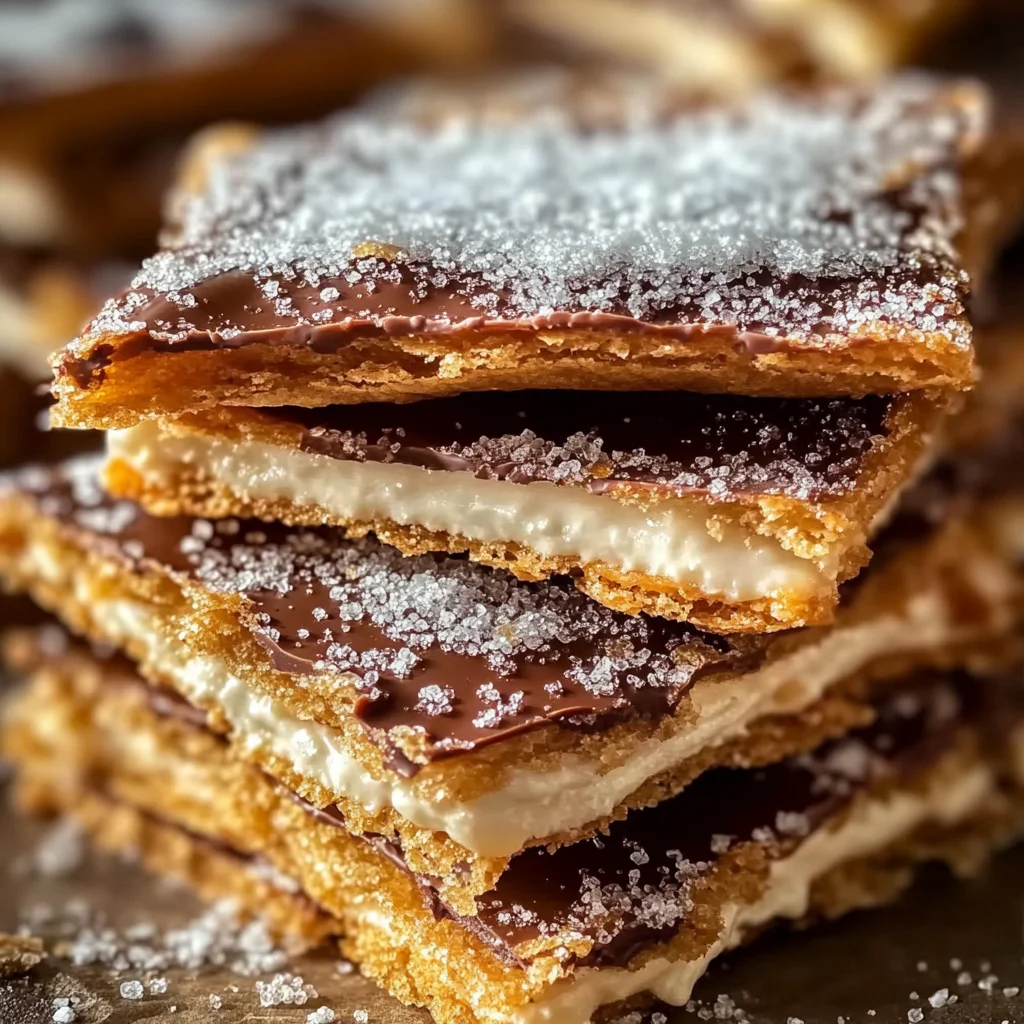 Churro Saltine Toffee