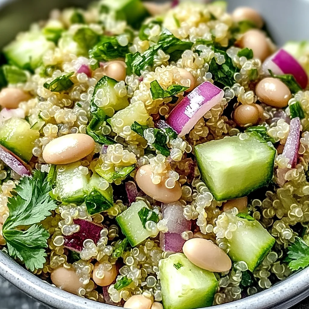 Cilantro Lime Quinoa Salad
