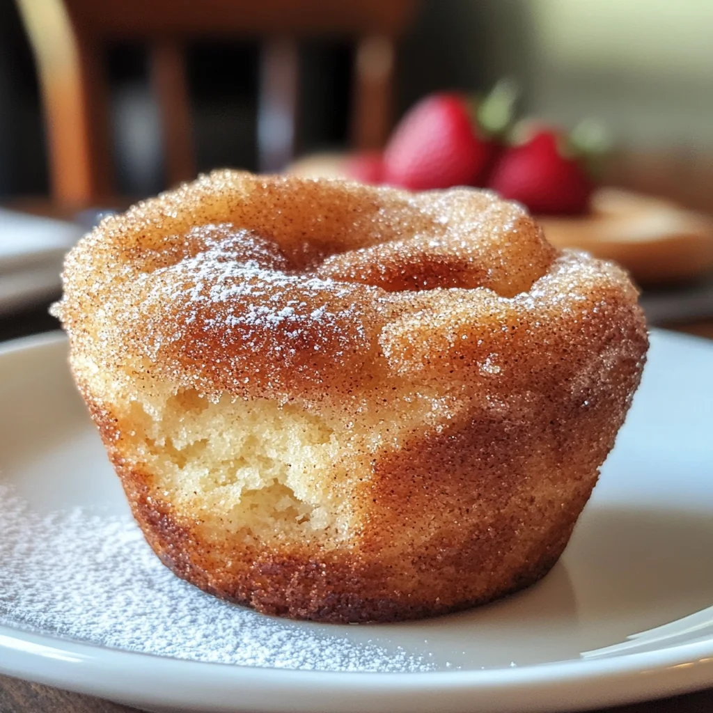 Cinnamon Sugar French Toast Muffins