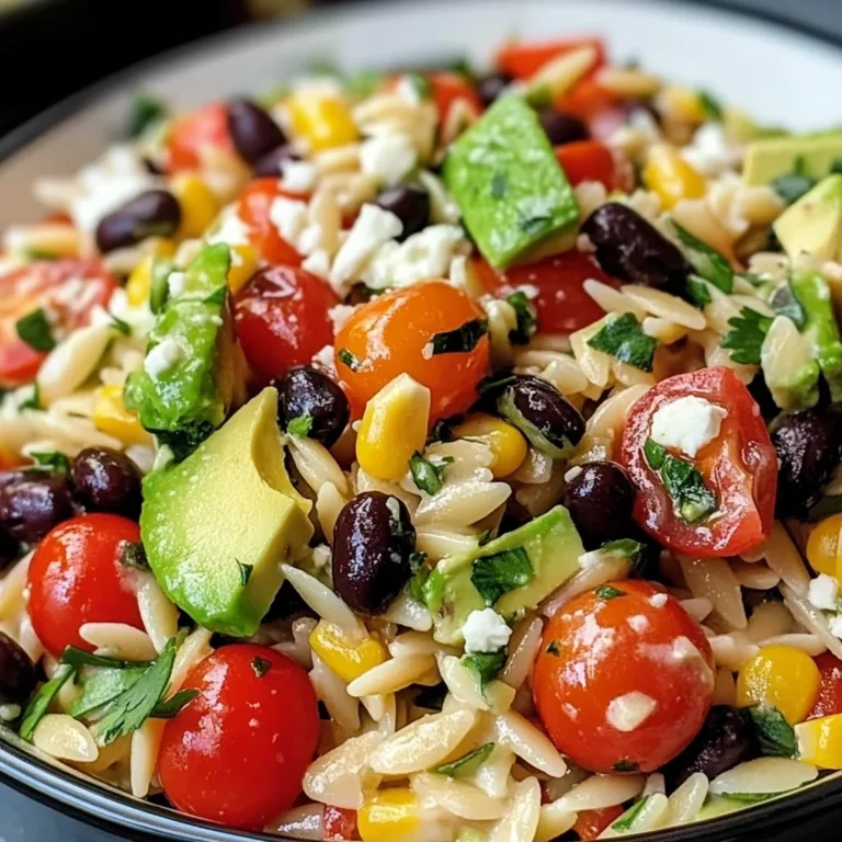 Cowboy Orzo Salad