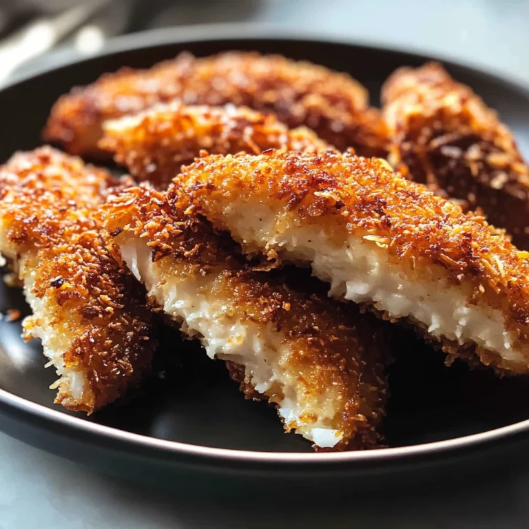 Crispy Coconut Chicken Tenders