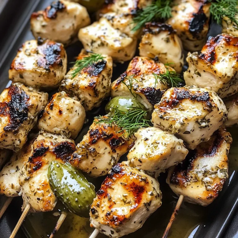 Dill Pickle Ranch Skewers