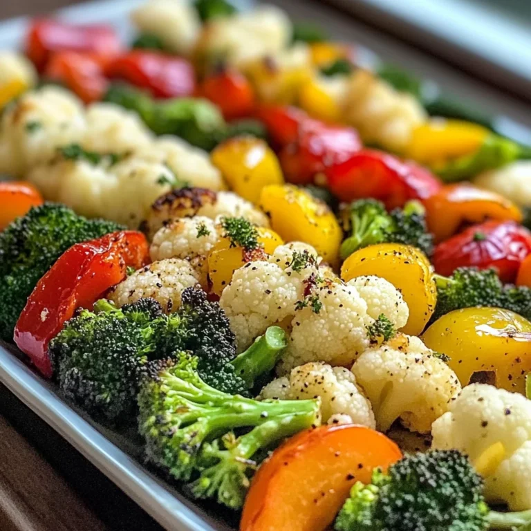 Garlic Roasted Vegetables