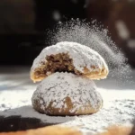Gingerbread Snowball Cookies