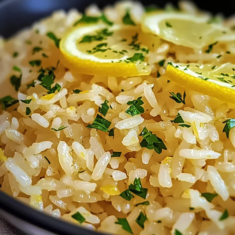 Greek Lemon Rice Recipe (35-Minutes)