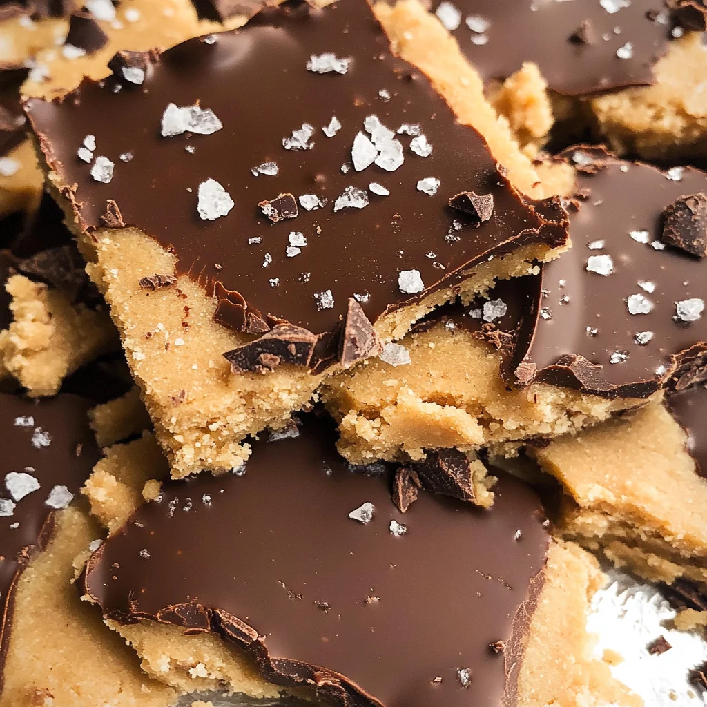 Healthy Cookie Dough Bark