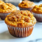 Healthy Greek Yogurt Pumpkin Muffins