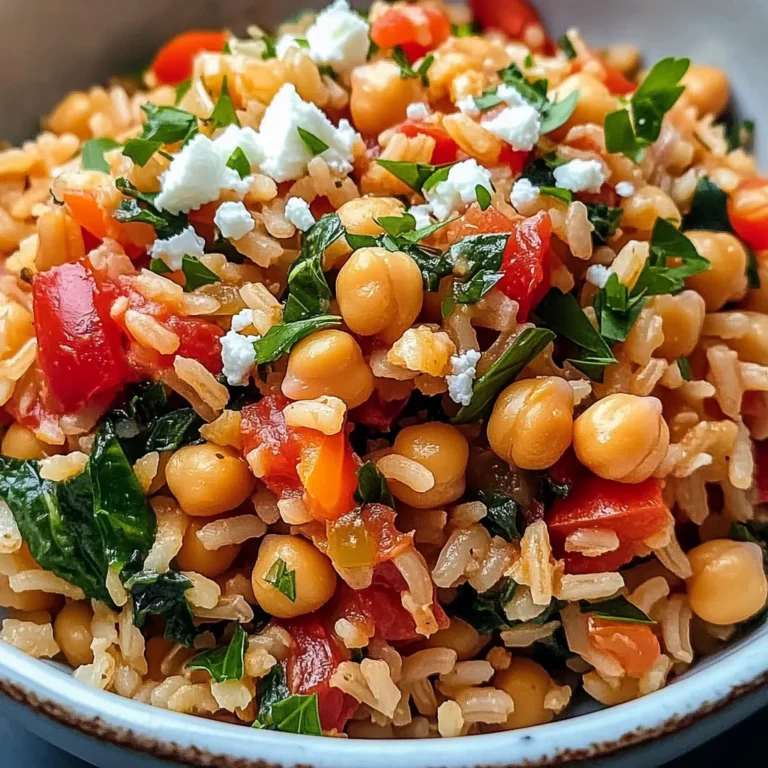 Healthy Mediterranean Rice and Beans
