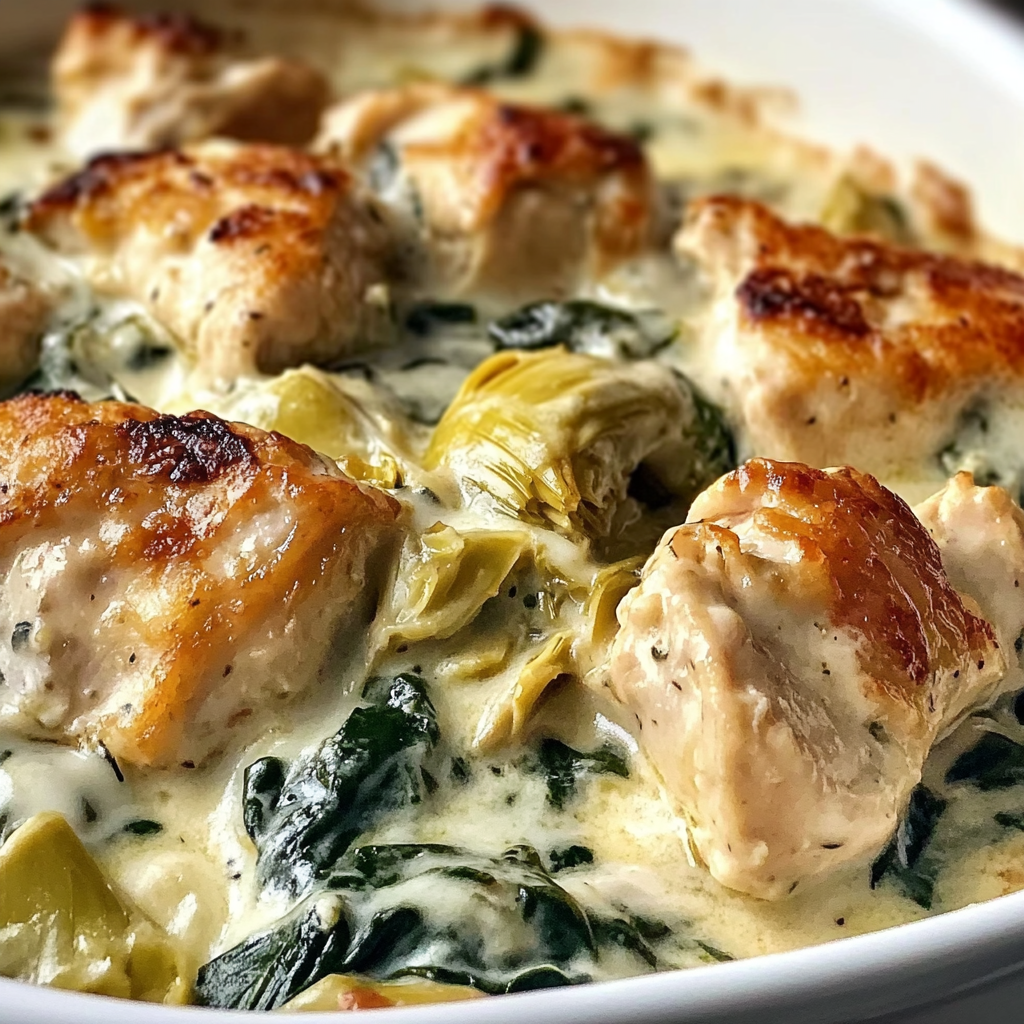 High-Protein Spinach and Artichoke Chicken Casserole: An Incredible Ultimate Meal