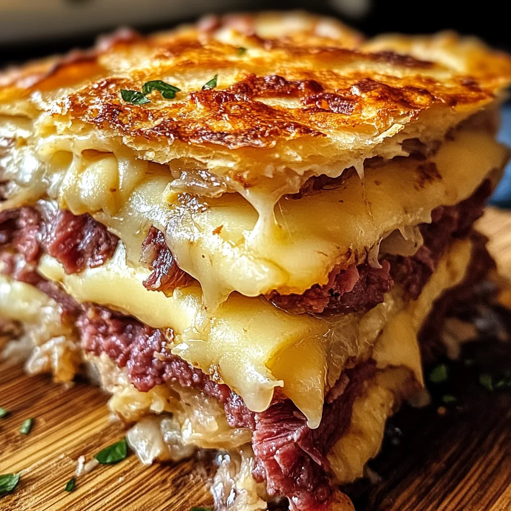 Homemade Reuben Bake