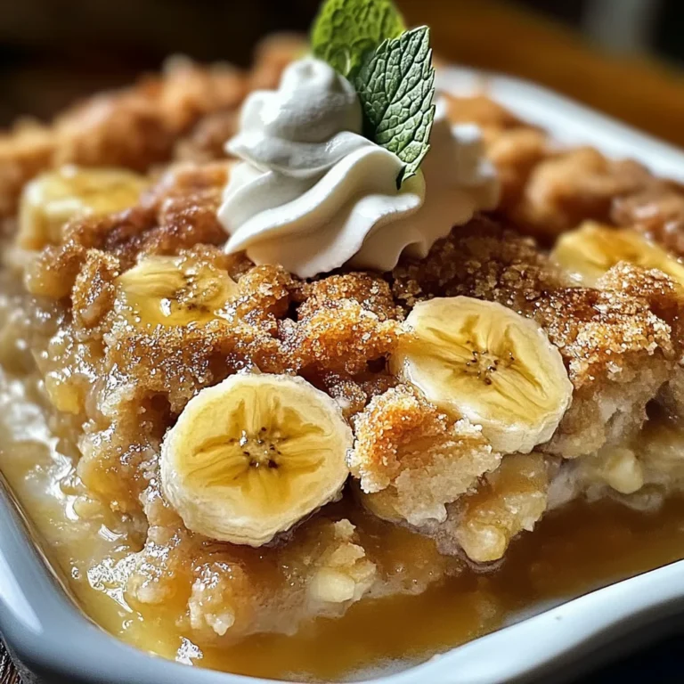 Irresistible Southern Banana Cobbler Recipe Sweet Delight