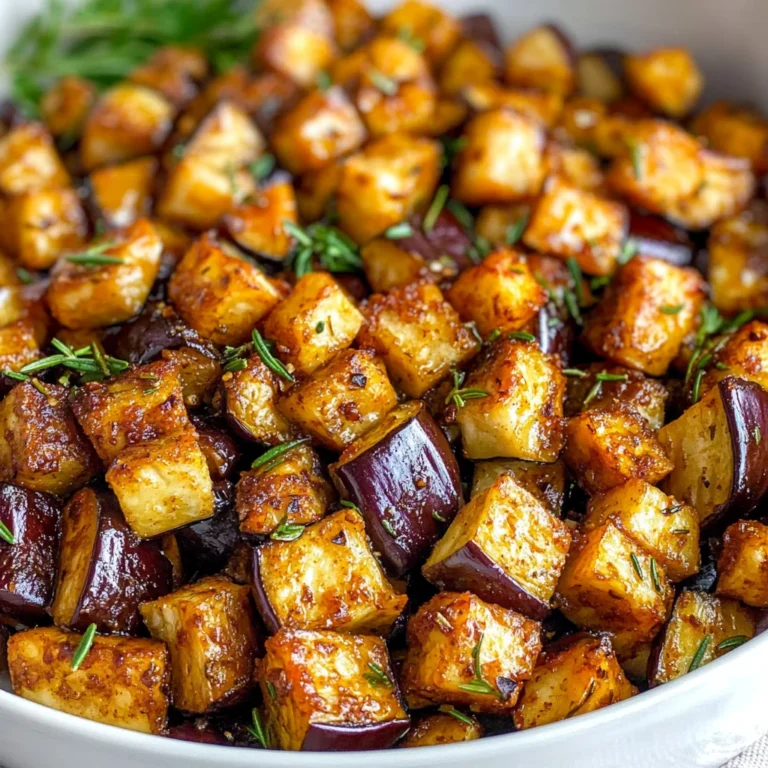 Low-Calorie Air Fryer Eggplant