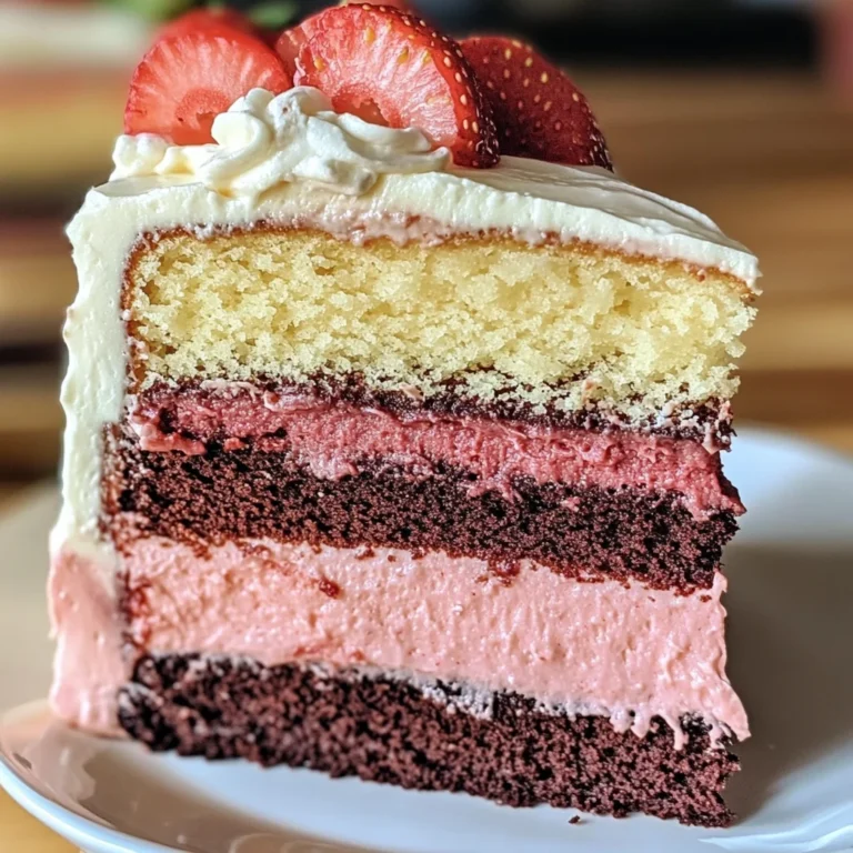 Neapolitan Cake