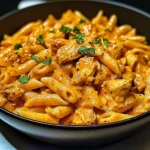 One-Pot Smoky Chipotle Cheesy Chicken Pasta