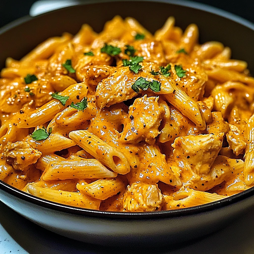 One-Pot Smoky Chipotle Cheesy Chicken Pasta