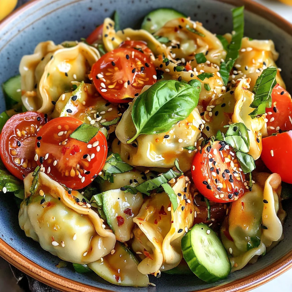 Potsticker Salad (Dumpling Salad)