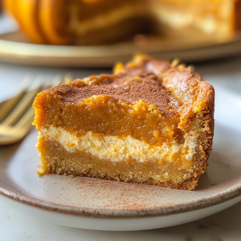 Pumpkin Gooey Butter Cake Recipe
