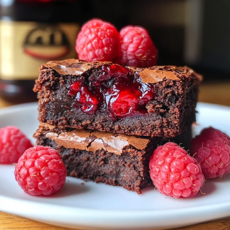 Raspberry Brownies