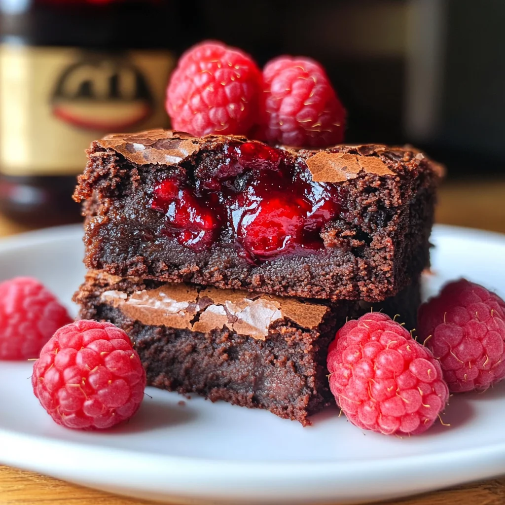 Raspberry Brownies