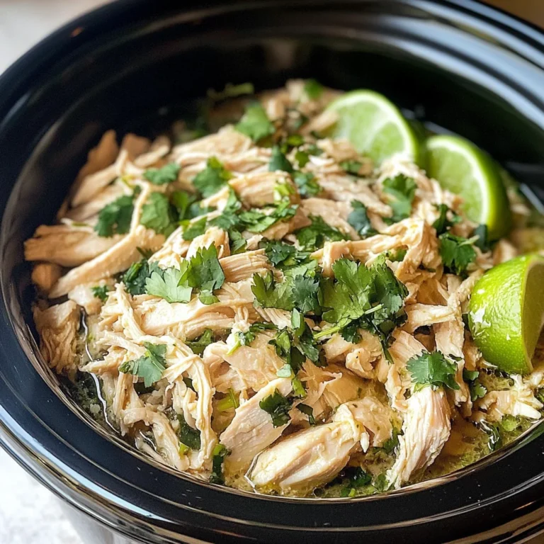Slow Cooker Cilantro Lime Chicken