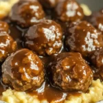 Tasty Slow Cooker Salisbury Steak Meatballs Recipe