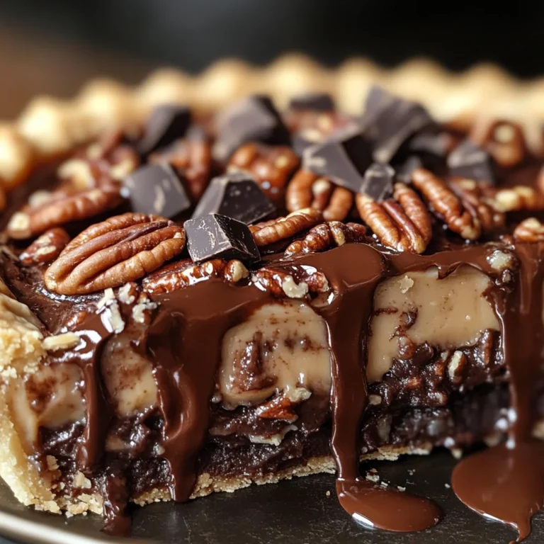 Texas Chocolate Pecan Pie