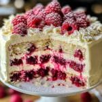 White Chocolate Raspberry Dream Cake : A Heavenly Dessert