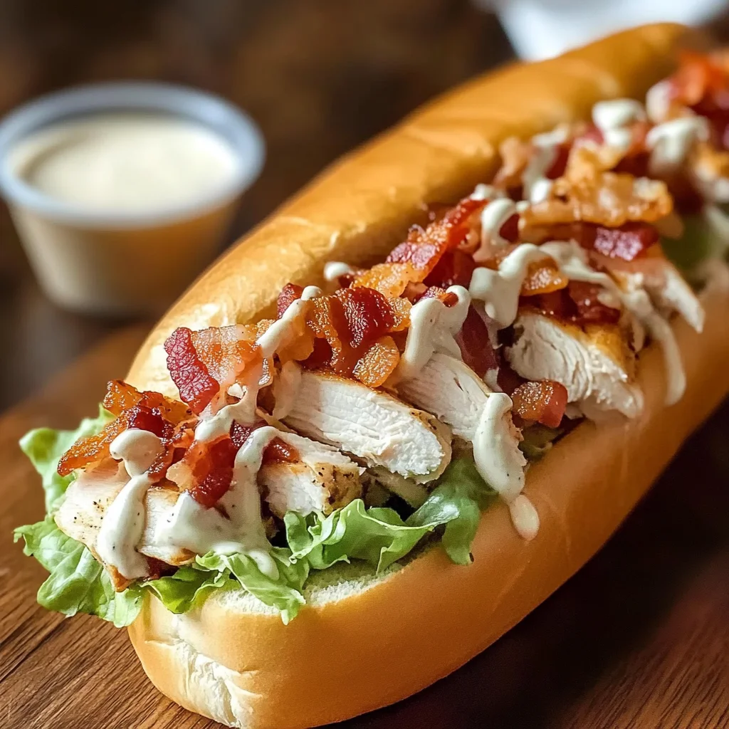 Chopped Chicken Bacon Ranch Sub: An Amazing Ultimate Recipe