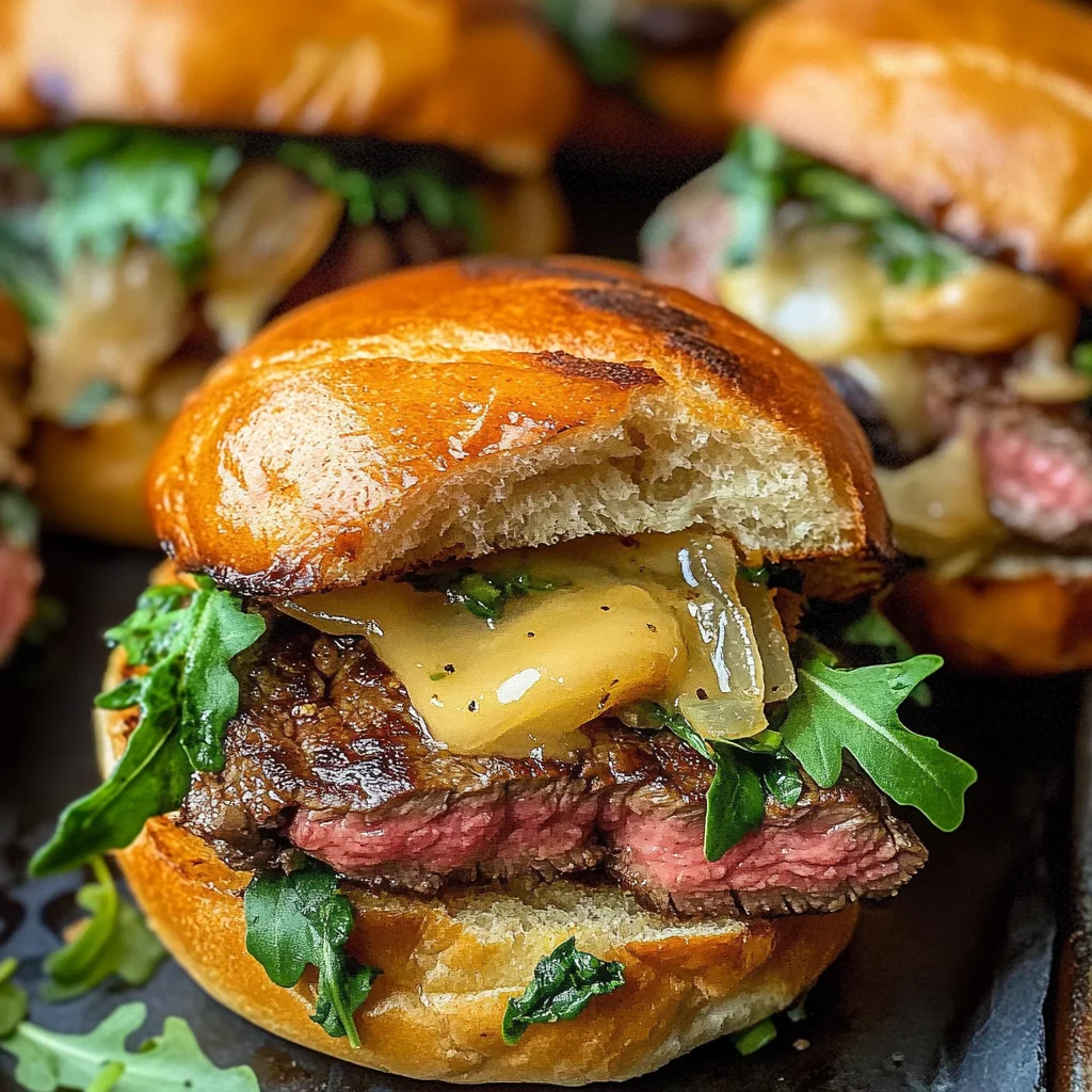 Cowboy Butter Steak Sliders