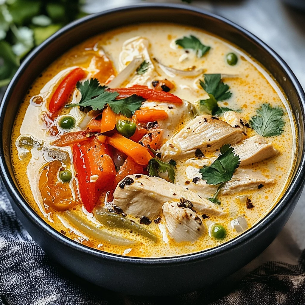 Easy Thai Chicken Soup