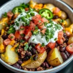 Loaded Potato Taco Bowl