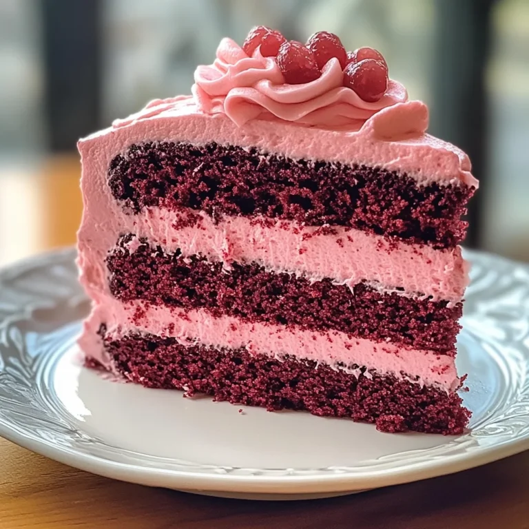 Mother's Day Pink Velvet Cake