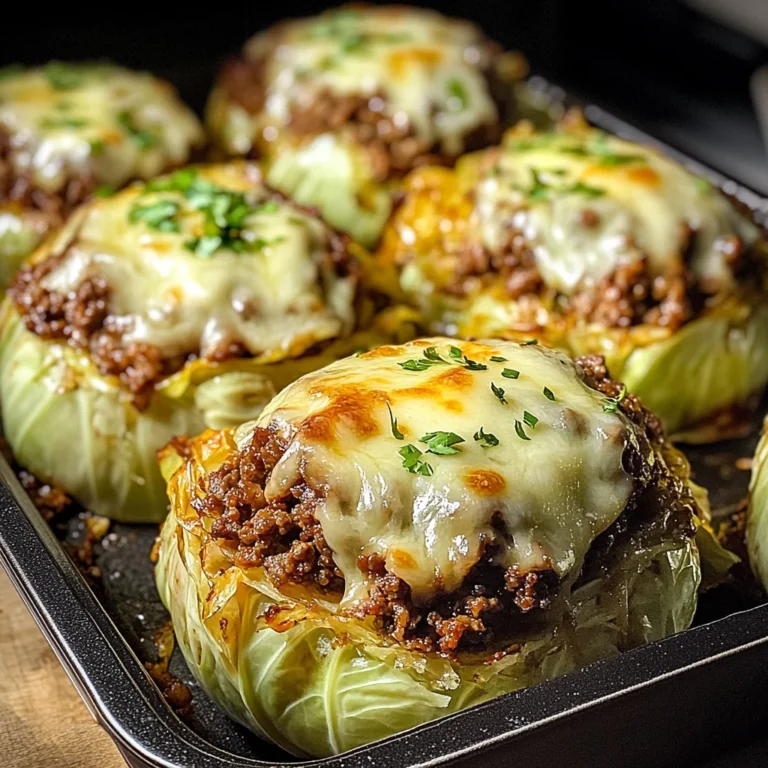 Oven-Baked Cabbage Burgers