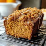 Pumpkin Bread with Maple Glaze