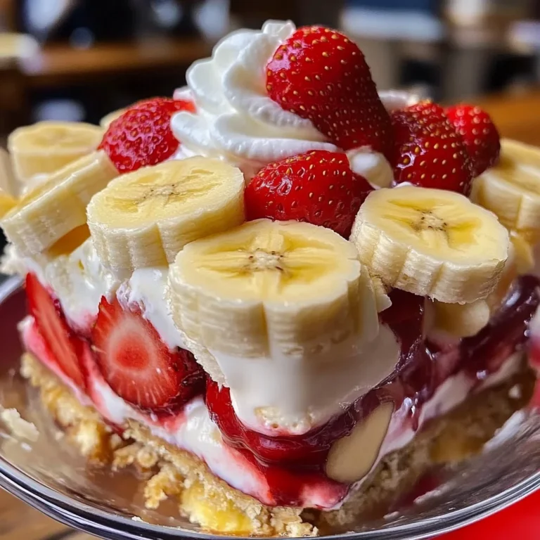 Strawberry Banana Pudding Dream