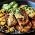 Street Corn Chicken Bowl: A Flavorful & Easy Recipe