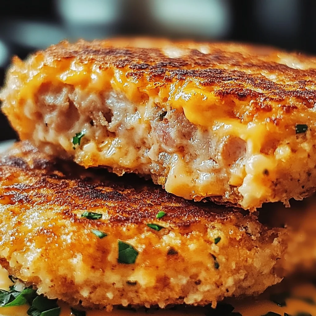 Tuna Melt Patties Recipe