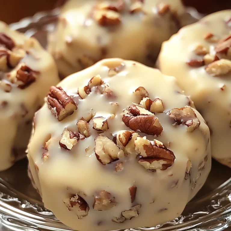 Vanilla Pecan Pralines